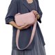 thumbnail image 4 of 2023 NEW Simple Fashion Shoulder Bag Leisure Bags Messenger Trendy Bag for Women Girl Crossbody Bags Solid Color Bags Pink, 4 of 5