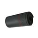thumbnail image 4 of Funda genérica para volante de coche, de cuero negro, resistente al desgaste y cosida a mano. línea roja, 4 of 9