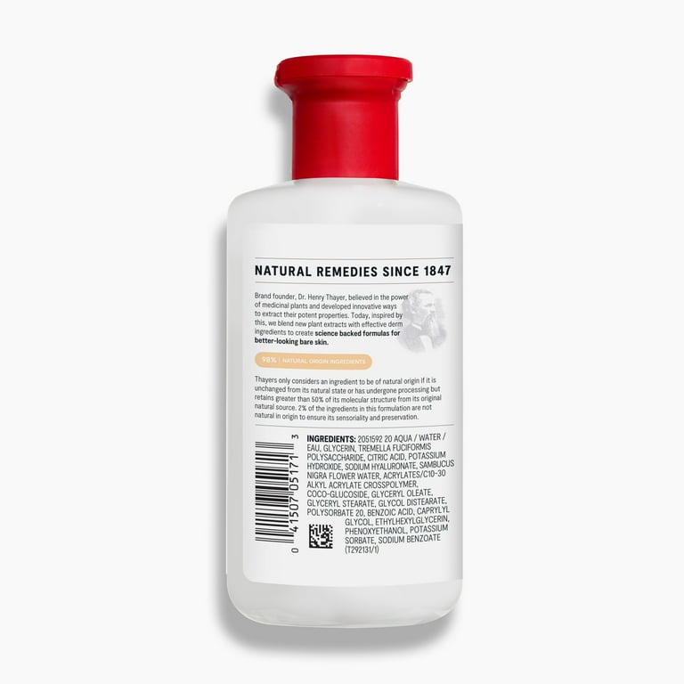 Thayers, Hydrating Milky Facial Toner, 8.5 fl oz, Hyaluronic Acid