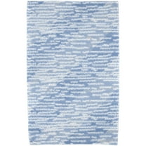 Simply Daisy 30" x 60" Marled Knit Stripe Geometric Print Beach Towel