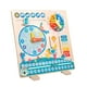 thumbnail image 2 of Reloj de calendario de madera Montessori, juguete de aprendizaje de tiempo, juguete educativo de aprendizaje temprano, material didáctico para , Zulema Calendario Reloj Juguetes, 2 of 8