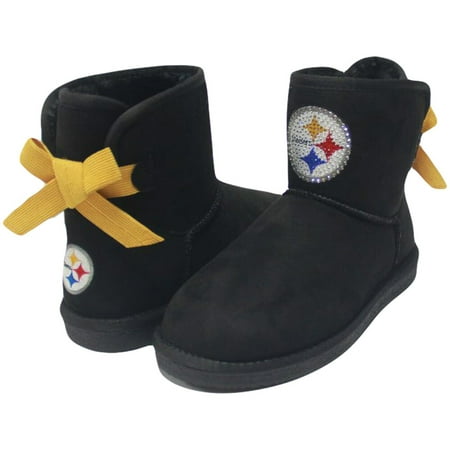 

Women s Cuce Pittsburgh Steelers Low Team Ribbon Boots