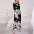 thumbnail image 3 of Naloa Cosmic Landscape Celestial Art Pajamas for Women Set, Womens Pajama Sets, Lounge Sets for Women, 2pjs for Women-Medium, 3 of 7