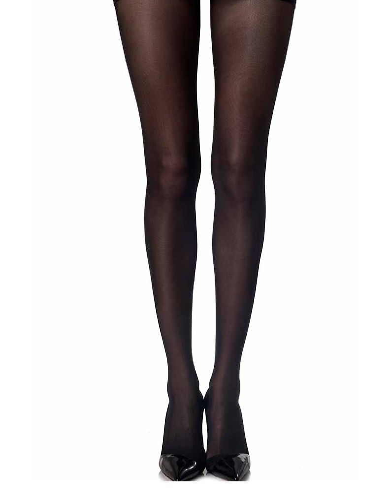 Zohara ZOF-BLKSHEER Sheer Black Print 