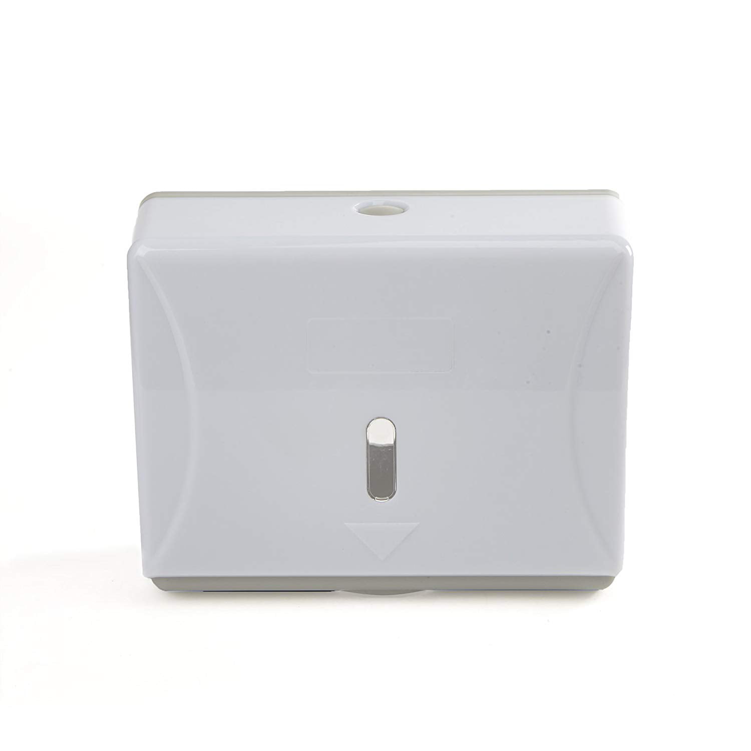 Paper Towel Holder Multi-Fold Dispenser Wall Mount White 3.75"L X 10.5"W X 14"H 