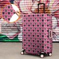 thumbnail image 4 of Pink Pug Puppies Luggage Cover Fashion Suitcase Cover Baggage Covers Fit 25-28 Inch Luggage (Go Travel), 4 of 5