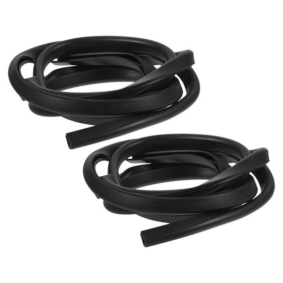 LOLIPPYY 2Pcs Paddle Edge Band Black Durable Impact Protection Tape for Sup and Kayak Paddle Blades