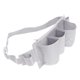 thumbnail image 3 of Bolsa de cintura para herramientas, delantal de cintura para herramientas de trabajo, cinturón ajustable para mujeres y hombres. Gris, 3 of 8
