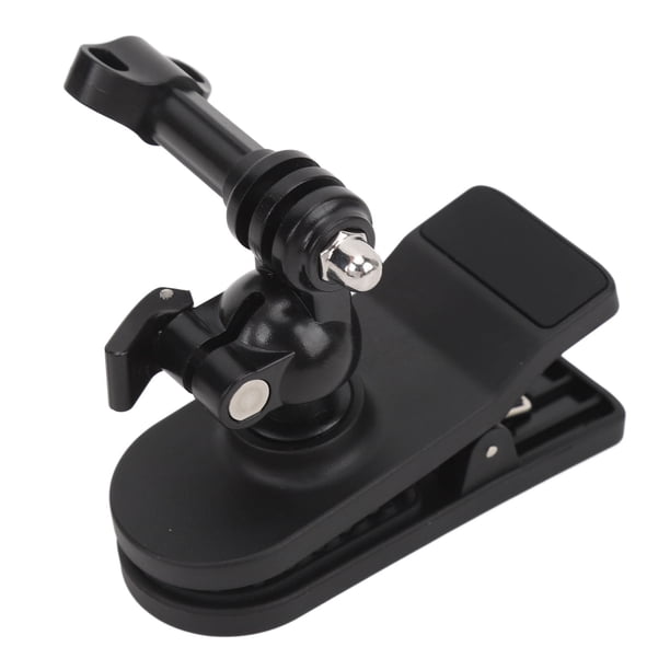 Soporte De Correa Para Mochila Para Cámara De Acción, Soporte De Clip Para Mochila Horizontal Y Vertical, Rotación De 360 grados, Portátil, Ligero, Flexible Para Osmo