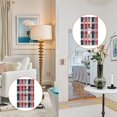 thumbnail image 4 of Yayeee Blank Wall Plate Cover 1-Gang 4.5"x2.7" Home Unused Decorative Outlet, Red Teal Stripes, 4 of 7