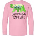 thumbnail image 3 of Inktastic Gatlinburg, Tennessee Mountains and Bear Shape Long Sleeve Youth T-Shirt, 3 of 5