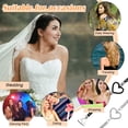 thumbnail image 1 of VONKY 2a Set Of 2 Copper Rhinestone Bra Straps Fashionable Fitting Easy To Clean Fashionable Designs, 1 of 6