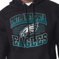 thumbnail image 3 of Men's Starter Black Philadelphia Eagles Team Grit Graphic Hoodie, 3 of 3