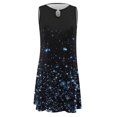 thumbnail image 4 of SMihono Robe d'Été pour Femmes Grande Taille Mode Féminine Imprimée Confortable Sans Manches Décontractée, 4 of 4