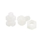 thumbnail image 1 of 20 Pares Nylon Tornillo Tuerca Surtido, M4x8mm Ranurados Plana Cabeza Tornillos y M4 Hexagonal Tuercas para Maquinaria, Electrónica, Blanco, 1 of 4