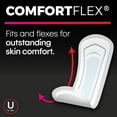 U by Kotex Lightdays Plus Panty Liners, Regular Length, Unscented, 80
