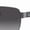Gunmetal; Blue, variant on Men's Gradient RB3522-001/13-61 Gold Rectangle Sunglasses
