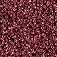 thumbnail image 2 of Miyuki Delica Seed Beads – Size 11/0 (1.6 mm), DB1849, Duracoat Galvanized Magenta, 7.2 g, Approx. 1440 Beads, 2 of 7