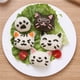 thumbnail image 5 of Wosthever Cat Rice Ball Mold Set Reutilizable Sushi Maker Resistente al desgaste Antiadherente Herramientas de cocina reutilizables Operación Mostrada, 5 of 6
