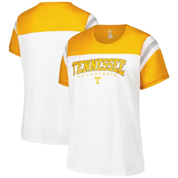 Women's Fanatics  White Tennessee Volunteers Plus Size Winning Gear T-Shirt