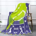 thumbnail image 5 of Tennis Blanket Gifts, Tennis Gift for Women Tennis Themed Throw Blanket for Tennis Lovers/Coach Unique Tennis Gift for Holiday, 60"x50", 5 of 6