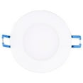 thumbnail image 1 of Nicor Lighting DLE321205KRDWH 367 Lumens LED Recessed Can Round Downlight - White, 1 of 4