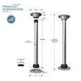 thumbnail image 4 of Sequoia&trade; III Table Leg Kit, 4 of 13