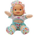 thumbnail image 3 of Goldberger Muñeca Smartie Pants Baby's First con Camiseta Blanca Frambuesa, 3 of 5