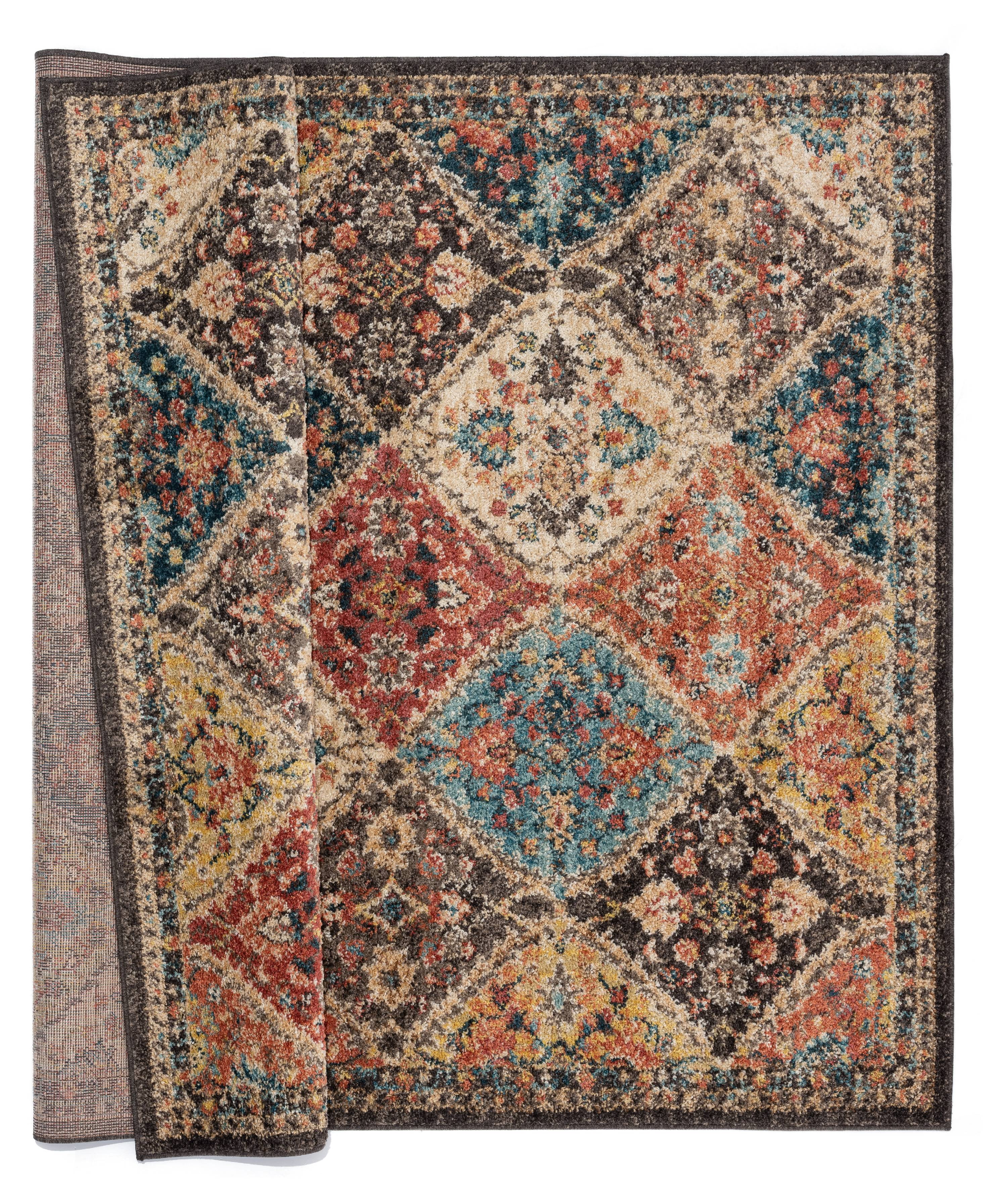 United Weavers Storybrooke Eden Trellis Multi Woven Olefin/Frieze Area Rug or Runner