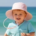 thumbnail image 5 of NIEWTR Outdoor Sun Hat Outdoor Sun Hat For Toddler Baby Kids Fishing Hat UPF 50+ Mesh Breathable Sun Hat Beach Hat, 5 of 9