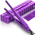 thumbnail image 1 of Plancha de pelo Manelix de 0,3 pulgadas, diseño superfino, para cabello corto, 2 en 1, con doble voltaje, PTC y cerámica., 1 of 5