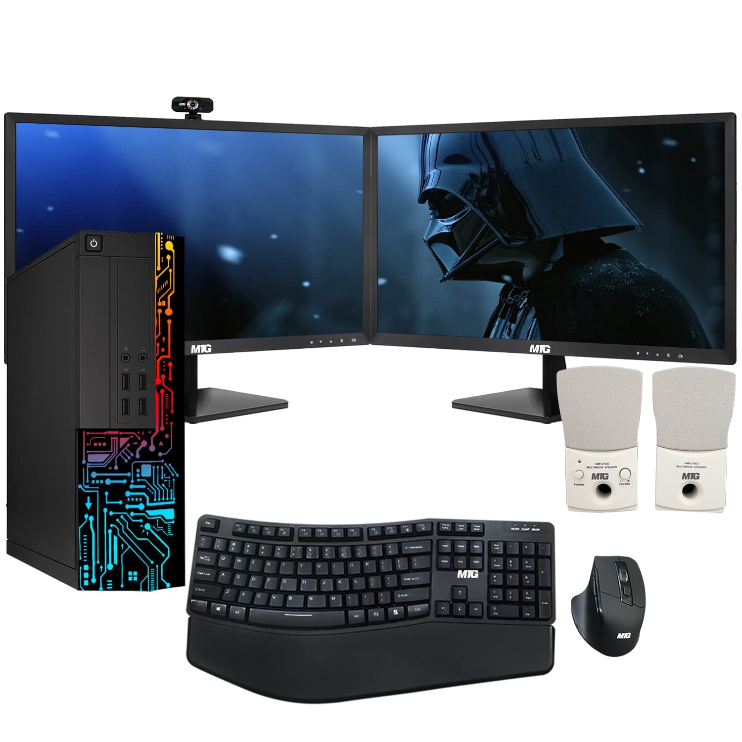 Restored Computer Desktop PC,Intel Core i5,Siwa 8,8GB RAM,128GB SSD ...