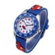 thumbnail image 5 of Qarigey Camión de bomberos de dibujos animados en 3D, correa de PVC, reloj para niños y niñas, reloj de resistente al agua, regalo Relojes, 5 of 6