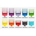 thumbnail image 3 of Hair Clipper Guards Combs From 1/16Inch To 1Inch Compatible With Most Wahl Clippers,Green A Barber, 3 of 5