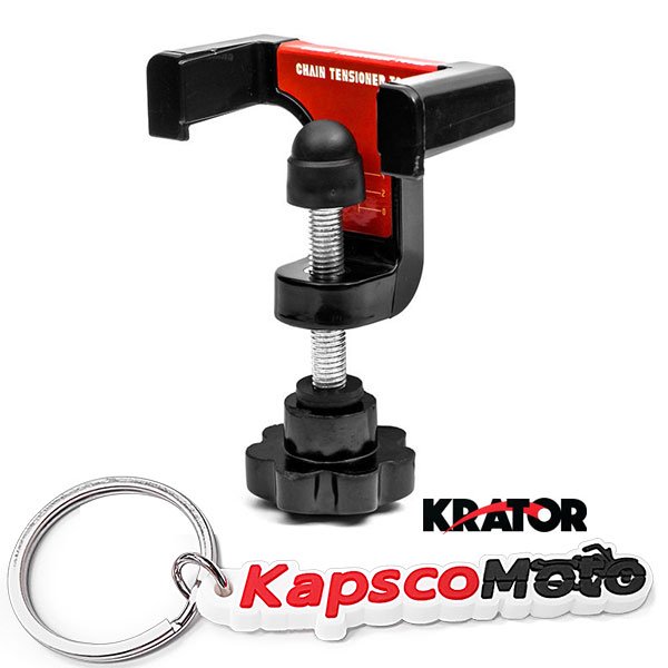 Krator Motorcycle Chain Tensioner Chain Adjustment Tool Adjuster Slack
