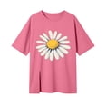thumbnail image 5 of Tdoqot Girls Graphic T Shirts- Summer Fashion Cute Short Sleeve Causal Kids Basic Tees Pink Size 4-12, 5 of 6