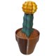 thumbnail image 4 of Soporte para teléfono, estatua de planta, regalo de inauguración de la casa, decoración navideña, divertido soporte de escritorio, decoración de mesa Amarillo, 4 of 8