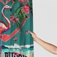 thumbnail image 3 of Orinice Shower Curtain Funny Pink Flower Paradise Floral Girl Summer Varsity Beauty Animals College Tropical Beach Bird Bathroom Decorations Waterproof Polyester Fabric with Hooks  69x72, 3 of 7