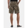 thumbnail image 3 of No Boundaries Men's & Big Men's Twill Long Cargo Shorts, 9" Inseam, Sizes XS-5XL, 3 of 5