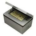 thumbnail image 1 of Sigma Electric 16449 Weatherproof Rectangular GFCI Outlet Kit  Gray, 1 of 4