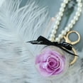 thumbnail image 3 of Naierhg Preserved Eternal Flower Keychain Schoolbag Hanging Buckle Creative Souvenir, 3 of 7