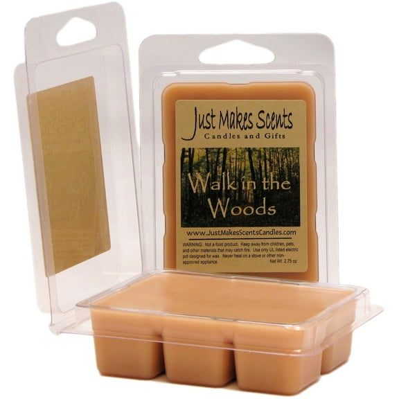 Walk In The Woods 2-Pack Homemade Soy Wax Melts -Just Makes Scents Candles & Gifts