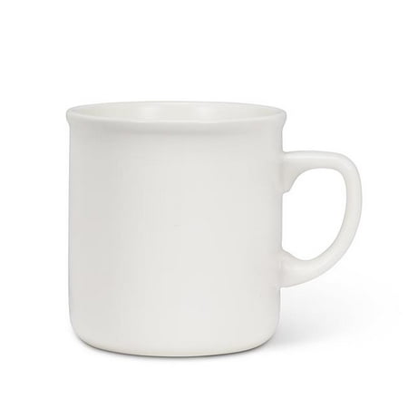 

Abbott Collections AB-27-MATTE-MUG-WHT 3.5 in. Classic Mug White Matte