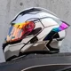 thumbnail image 5 of Casco de motocicleta LVS de alta calidad con doble lente y protector de cabeza de caballero para hombre, aprobado por DOT, accesorios para motocicleta, 5 of 5