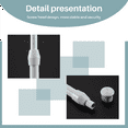 thumbnail image 6 of 1 x Spring Tension Curtain Rod-White, 6 of 8