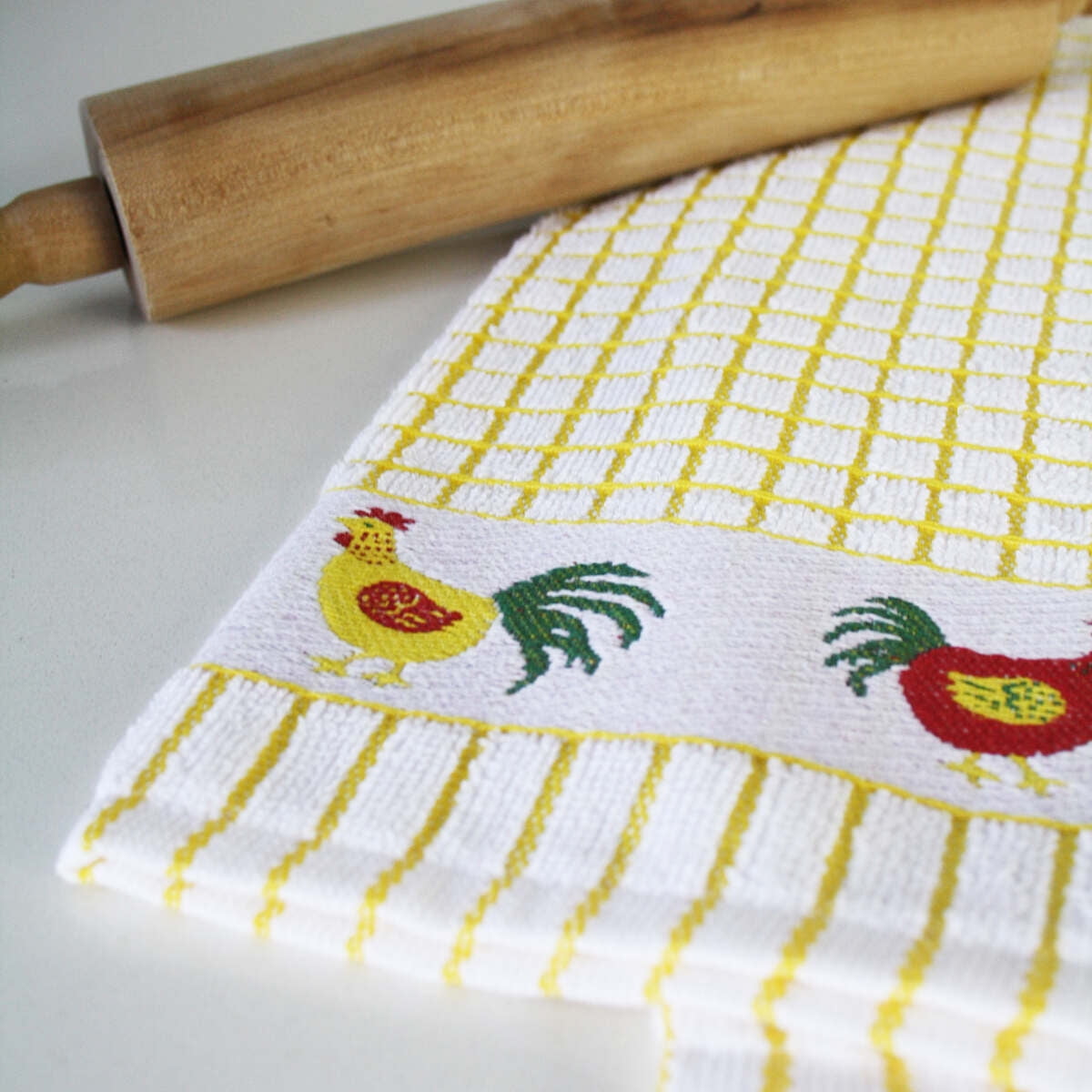 Samuel Lamont Poli-Dri 3-Piece Kitchen Tea Towel Set 100% Cotton Ultra Absorbent