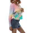 thumbnail image 2 of Sunloudy Female Handbag,Large Capacity Solid Color Storage Bag Fidget Toys,20*11*5.7cm, 2 of 9
