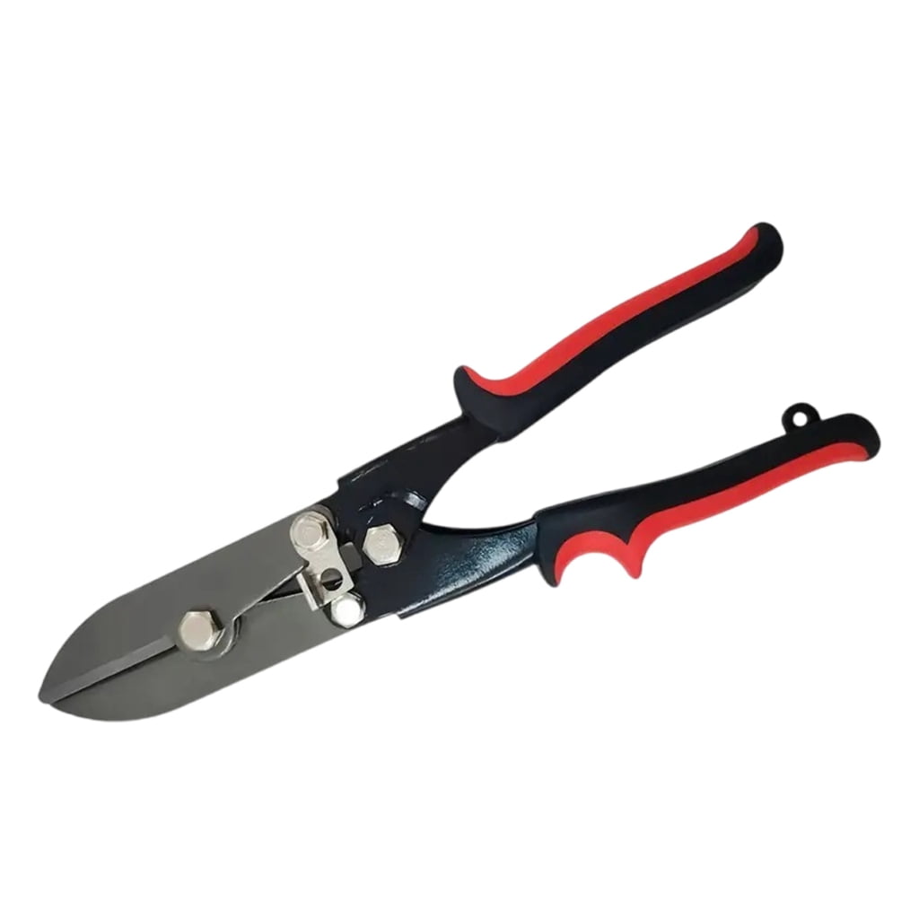 5 Blade Metal Sheet Crimping Tool Steel Ergonomic Nonslip Handle For Gutter Pipe Systems Secure Lock Design