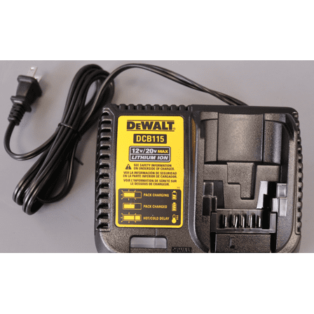 Dewalt DCB115 12V/20V Max Lithium-Ion Rapid Slide-Style Battery Charger