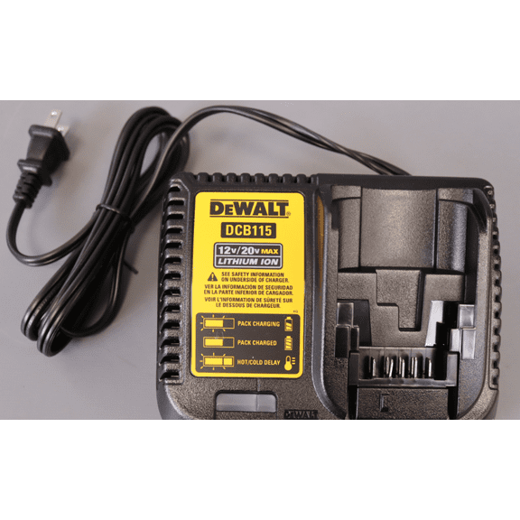 Dewalt DCB115 12V/20V Max Lithium-Ion Rapid Slide-Style Battery Charger
